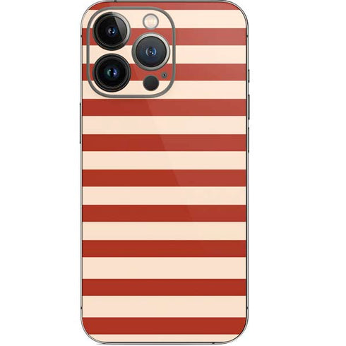 Neutral Stripes iPhone 14 Pro Skin