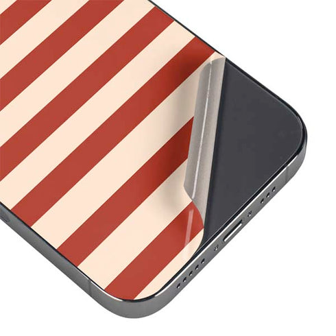 Neutral Stripes iPhone 15 Pro Skin
