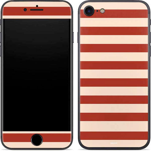 Neutral Stripes iPhone 8 Skin
