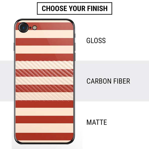 Neutral Stripes iPhone SE (2nd & 3rd Gen) Skin