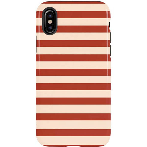 Neutral Stripes iPhone X Pro Case