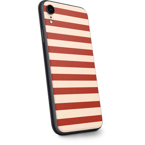Neutral Stripes iPhone XR Skin