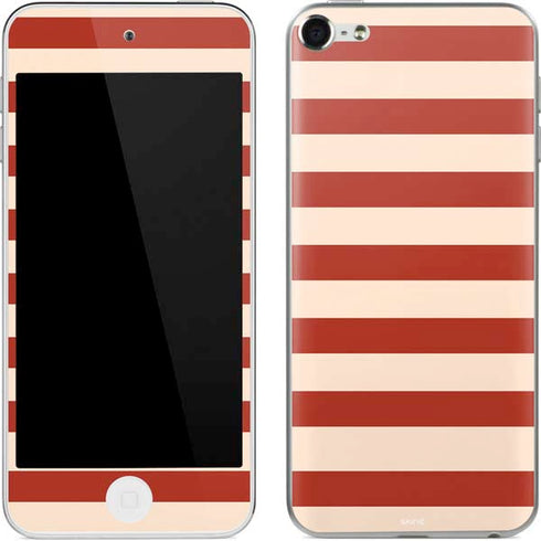 Neutral Stripes Apple iPod Skin