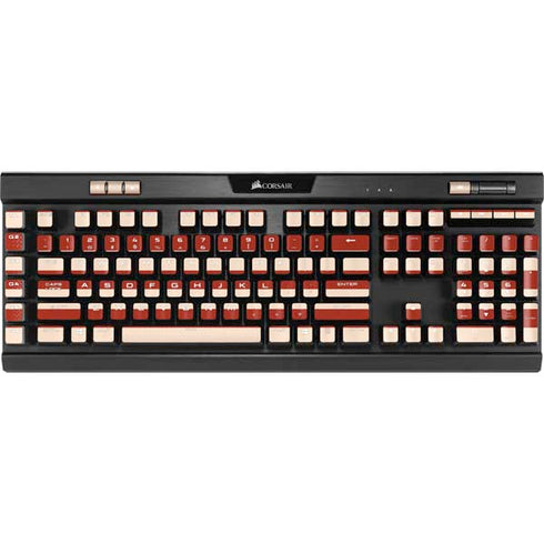 Neutral Stripes K95 RGB PLATINUM Mechanical Gaming Keyboard Skin