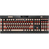 Neutral Stripes K95 RGB PLATINUM Mechanical Gaming Keyboard Skin