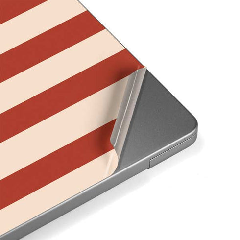 Neutral Stripes MacBook Pro 14in (2021-24) Skin