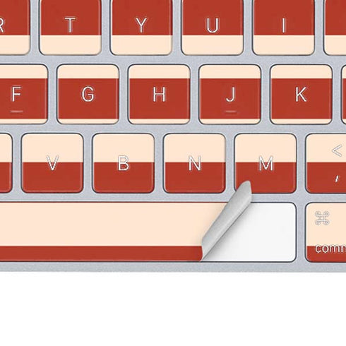 Neutral Stripes Magic Keyboard Skin