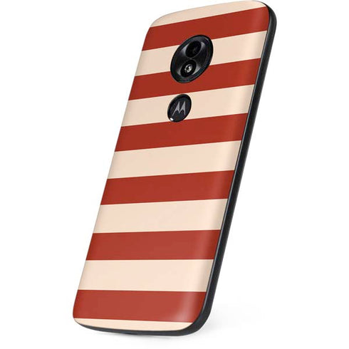 Neutral Stripes Moto E5 Play Skin