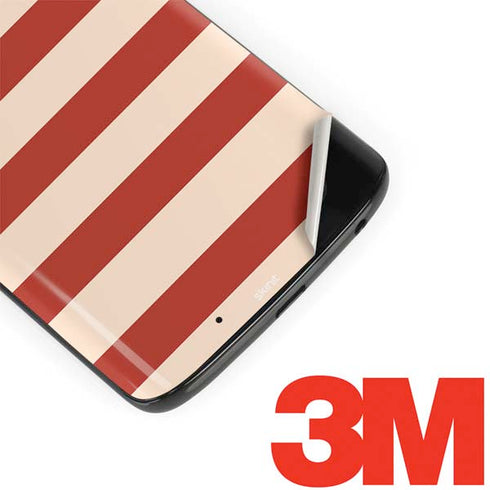 Neutral Stripes Moto G6 Skin