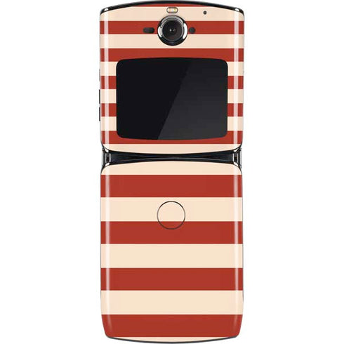 Neutral Stripes Motorola RAZR Skin