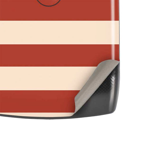 Neutral Stripes Motorola RAZR Skin
