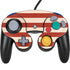 Neutral Stripes Nintendo GameCube Controller Skin