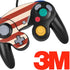 Neutral Stripes Nintendo GameCube Controller Skin
