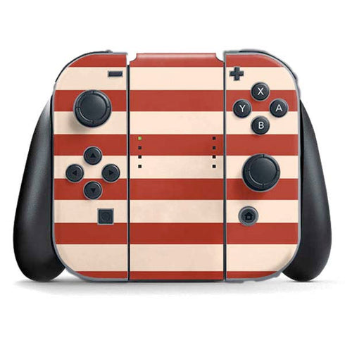 Neutral Stripes Nintendo Switch (2017-2021) Joy-Con Controller Skin
