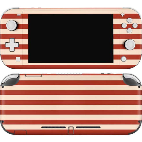 Neutral Stripes Nintendo Switch Lite Skin