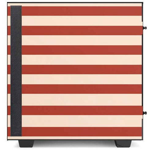 Neutral Stripes NZXT H510 Compact ATX Mid-Tower Case Skin