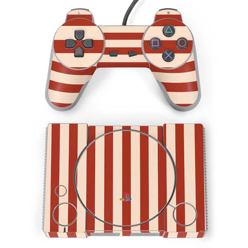 Neutral Stripes PlayStation Classic Bundle Skin