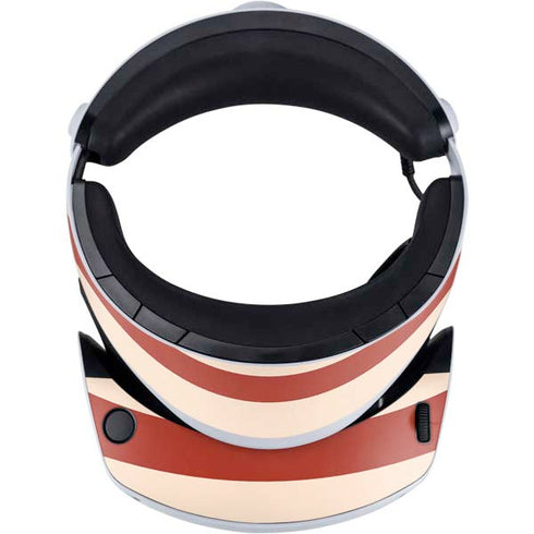 Neutral Stripes PlayStation VR2 Skin