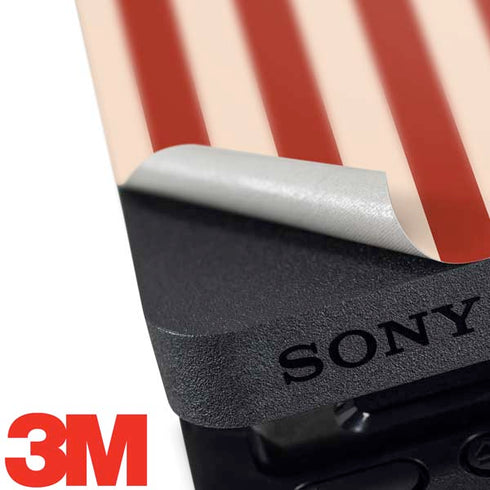 Neutral Stripes PS4 Slim Skin