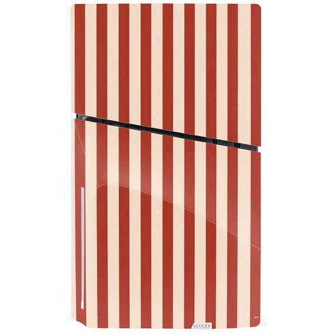 Neutral Stripes PS5 Slim Disk Console Skin