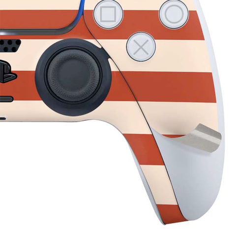 Neutral Stripes PS5 Slim Digital Edition Bundle Skin