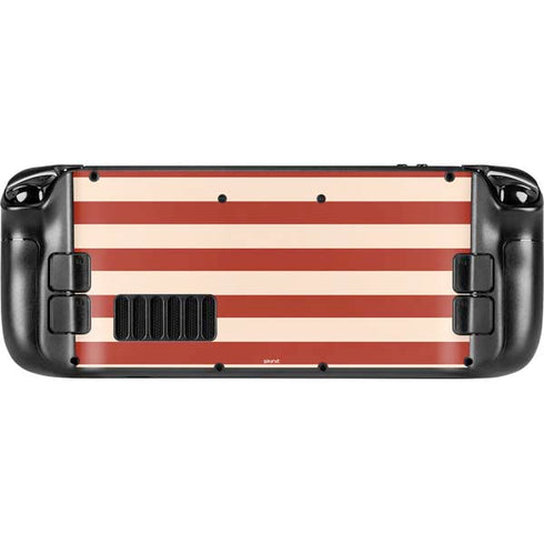 Neutral Stripes Steam Deck Handheld Gaming Computer Skin