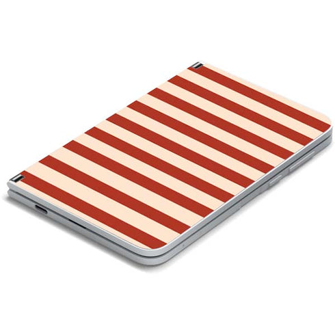 Neutral Stripes Surface Duo Skin