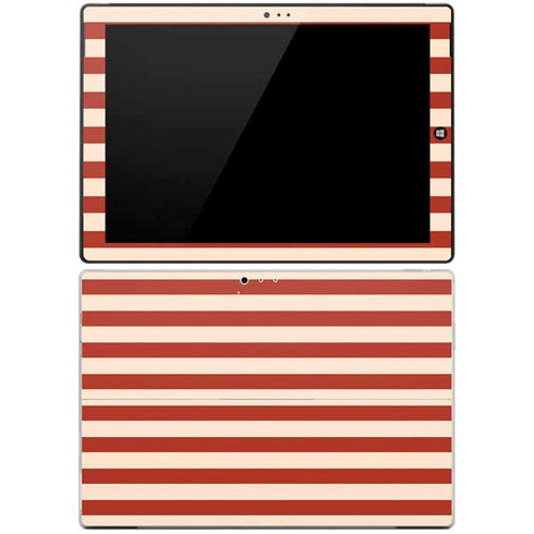 Neutral Stripes Surface Pro 3 Skin