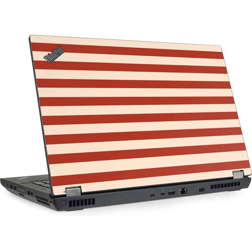 Neutral Stripes Lenovo ThinkPad Skin