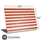 Neutral Stripes Universal Laptop 18in (14.6 x 10.6in) Skin