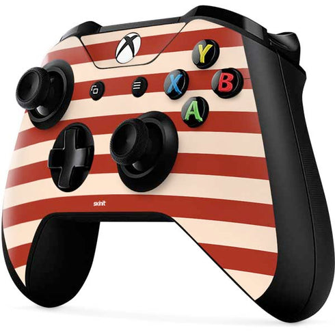 Neutral Stripes Xbox One X Controller Skin