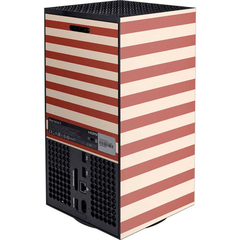 Neutral Stripes Xbox Series X Console Skin