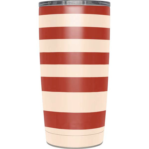 Neutral Stripes Yeti 20oz Tumbler Skin