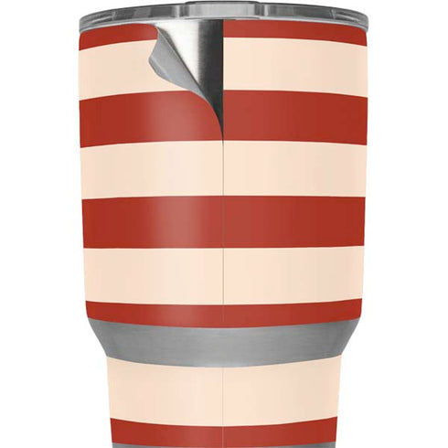 Neutral Stripes Yeti 20oz Tumbler Skin