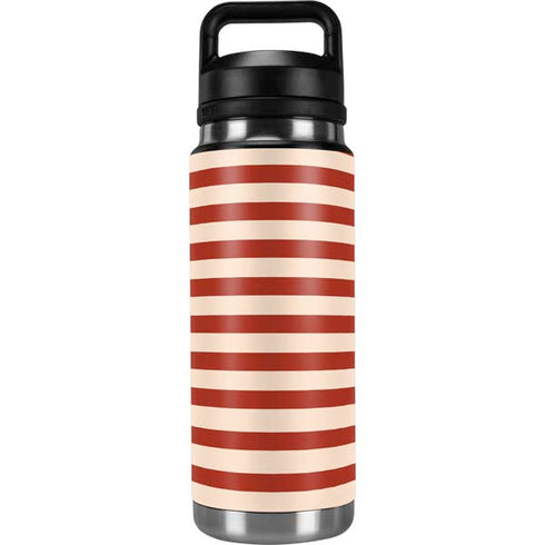 Neutral Stripes YETI Rambler 26oz Bottle Skin