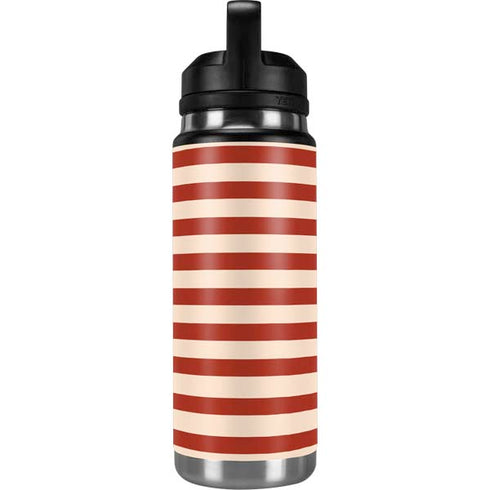 Neutral Stripes YETI Rambler 26oz Bottle Skin