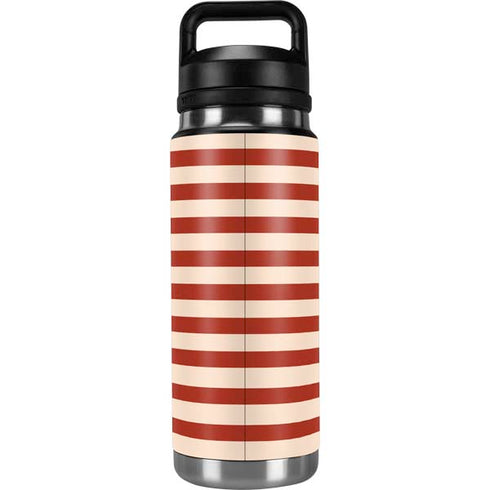 Neutral Stripes YETI Rambler 26oz Bottle Skin