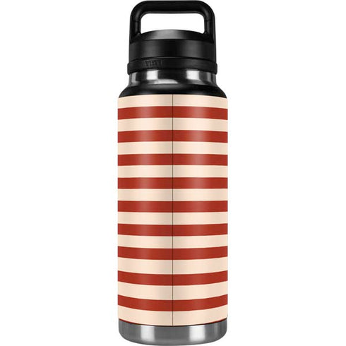Neutral Stripes YETI Rambler 36oz Bottle Skin