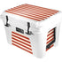 Neutral Stripes YETI Tundra 35 Hard Cooler Skin
