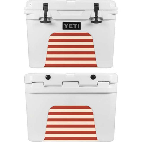 Neutral Stripes YETI Tundra 35 Hard Cooler Skin