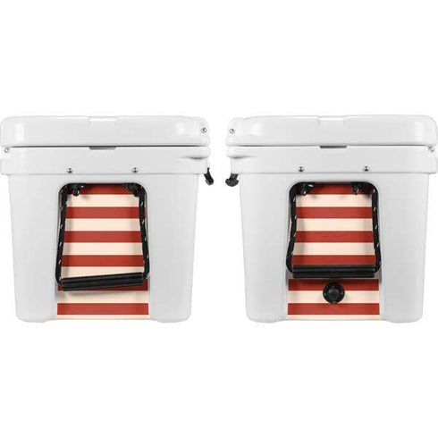 Neutral Stripes YETI Tundra 35 Hard Cooler Skin