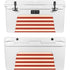 Neutral Stripes YETI Tundra 65 Hard Cooler Skin