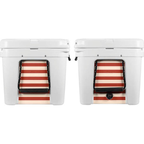 Neutral Stripes YETI Tundra 65 Hard Cooler Skin