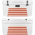 Neutral Stripes YETI Tundra 75 Hard Cooler Skin