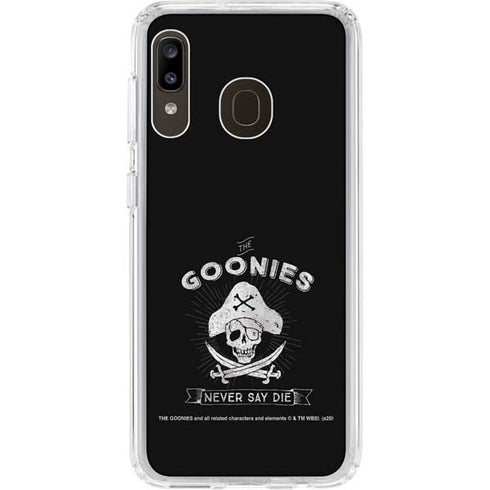 Warner Bros The Goonies (1985) Never Say Die Galaxy A20 Clear Case