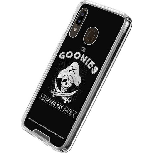 Warner Bros The Goonies (1985) Never Say Die Galaxy A30 Clear Case