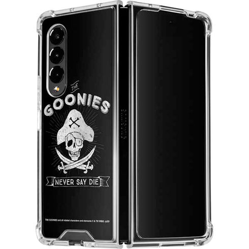 Warner Bros The Goonies (1985) Never Say Die Galaxy Z Fold4 5G Clear Case