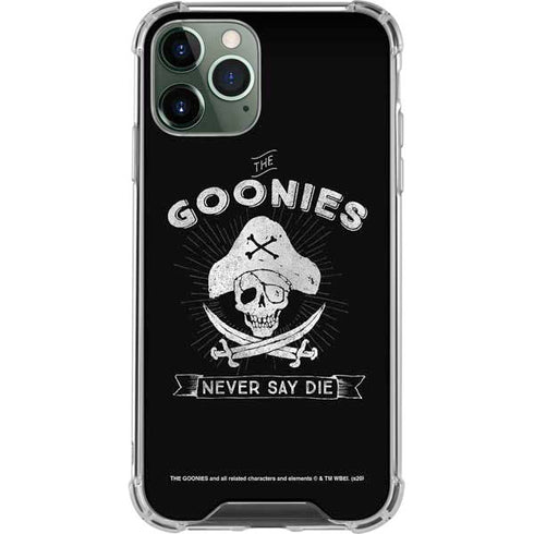 Warner Bros The Goonies (1985) Never Say Die iPhone 12 Pro Max Clear Case