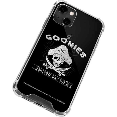Warner Bros The Goonies (1985) Never Say Die iPhone 14 Clear Case