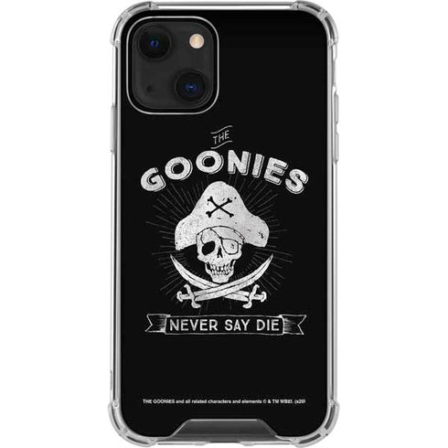 Warner Bros The Goonies (1985) Never Say Die iPhone 14 Plus Clear Case